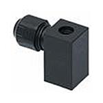 Valve Access Connector Polyamide Black