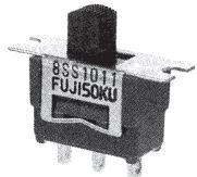 NIDEC Copal Electronics-8SS1011-Z Switch Slide Switch Slide ON ON SPDT Top Slide 6A 250VAC 30VDC 100000Cycles Solder Lug Panel Mount Bag