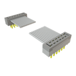 Cable Assembly 0.101m 28AWG 1mm 12 to 12 POS IDC Connector to IDC Connector M-M TIGER EYE™ Clamshell