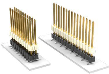 Samtec-HW-05-08-L-D-355-SM-A-005 Piastre connettori e prese PCB Conn Board Stacker HDR 10 POS 2.54mm Solder ST Top Entry SMD FLEX STACK™ Tube