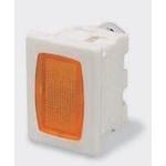 Bulgin Components PLC-H8630FBBR3 Schaltindikatoren Switch Indicators 250VAC Neon Lamp Rectangular Quick Connect Panel Mount with Snap-In