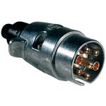 Littelfuse-00516900 Steckverbinder, rund Connector 7-Pole Aluminum Body Plugs