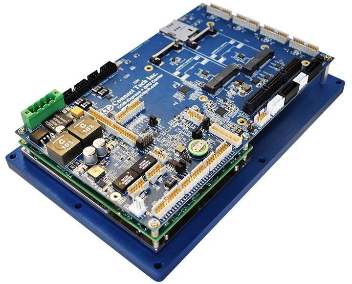 Connect Tech Inc-VXG101 Hauptplatinen und Einzelplatinenrechner Motherboard, 2GHz Intel CPU 32GB DDR4 10Mbps/100Mbps/1000Mbps