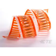 TE Connectivity-EC9840-000 Kabelmarkierungen Cable Marker Sleeve Low Fire Hazard Yellow T/R