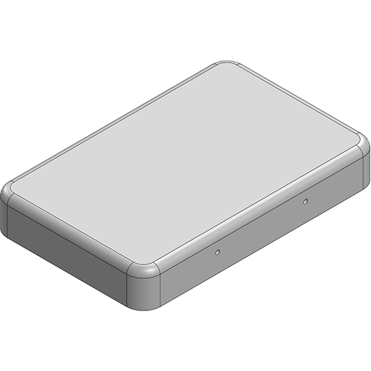 Masach Tech-MS263-10C null 26.9 x 17.4 x 4mm Two-piece Drawn-Seamless RF Shield/EMI Shield COVER (CRS)
