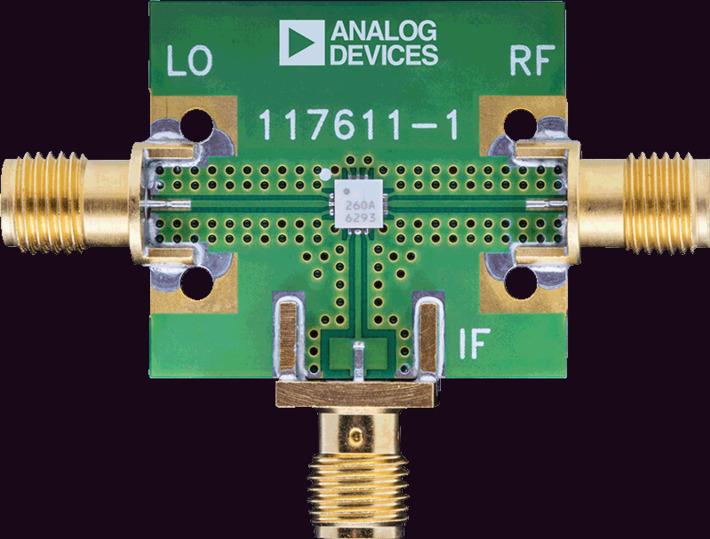 Analog Devices-EV1HMC260ALC3B RF/Drahtlos-Entwicklungsplatinen und Kits HMC260ALC3B Up-Down Converter and Mixer Evaluation Board