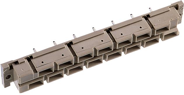 ept-114-40080 Steckverbinder, Mutterplatine Conn DIN 41612 F 15 POS 5.08mm Solder ST Thru-Hole Box
