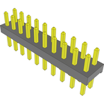 Conn Unshrouded Header HDR 20 POS 2mm Solder ST Top Entry Thru-Hole Bulk