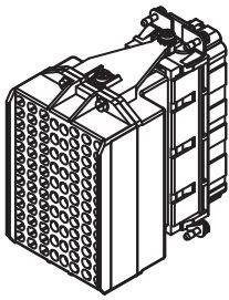 HARTING-09320465751 Steckverbinder, rechteckig HAN 46 EE-VV-BU-CRIMP