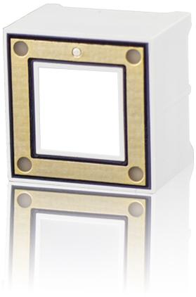 Visual Communications-CTHS15CIC04 Bouton commutateur poussoir Switch Push Button OFF ON SPST Flush Square Button Thru-Hole PC Pins Tray