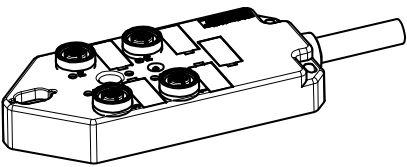 Molex-BTY400P-FBP-20 null junction Box with Molded Cable