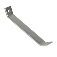 Thomas & Betts-B 940 3 EG Accessoires de câble Corner Brace, Overall Length 19-1/2 Inches, Length from Mounting Hole to Wall 18-3/4 Inches, Diagonal Length 25-1/8 Inches, Width 1-1/2 Inches, Electro-Galvanized Steel with 9/16 Inch Holes, for Cable Protection Systems