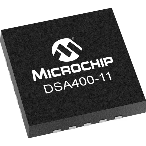 Microchip Technology-DSA400-1111Q0034KL2VAO Générateur d'horloge et synthétiseur 50LVCMOSx4, - 40C-105C, 25ppm Automotive AEC-Q100