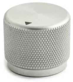 Kilo International-OEJA-90-3-6 Control Knobs Control Knob, Knurl/Round Clear Arrow