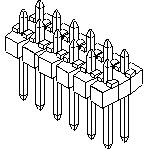 Molex-901310138 Steckverbinderleisten und Leiterplattenbuchsen Conn Unshrouded Header HDR 36 POS 2.54mm Solder ST Top Entry Thru-Hole C-Grid III Tray