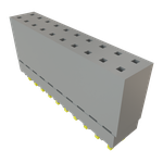 Conn Elevated Socket SKT 20 POS 2.54mm Solder ST Top Entry Thru-Hole Tube