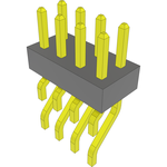 Samtec-TLE-104-01-G-DV Steckverbinderleisten und Leiterplattenbuchsen Conn Socket Strip SKT 8 POS 2mm Solder ST Bottom Entry SMD Tube