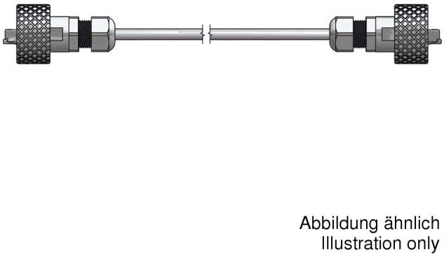 CONEC-17-131434 Andere Kabelbaugruppen RJ45 Ethernet Patch Cord, Metallized Plastic
