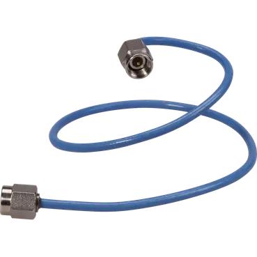 HUBER+SUHNER-MINIBEND CTR-12 同轴电缆组件 MINIBEND CTR-12, SMA (male), SMA (male), phase invariant, Ruggedized, 50 Ohm, 26.5 GHz, 12 in, 304.8 mm