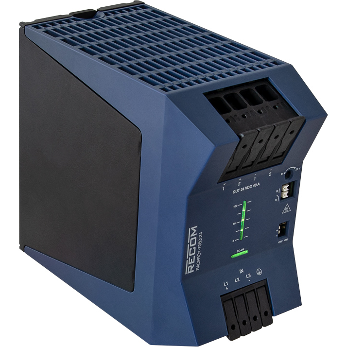 RECOM Power GmbH-RACPRO1-T960/48 AC to DC Power Supplies 960 Watt AC/DC Power Supply
