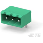 Conn Shrouded Header (4 Sides) HDR 3 POS 5mm Solder RA Side Entry Thru-Hole Box