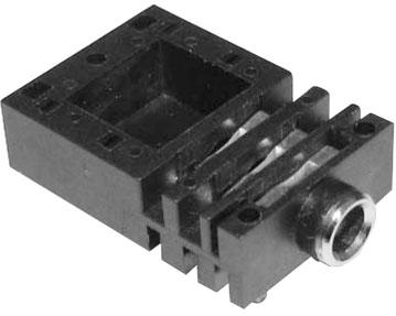 Amphenol-ACJM-NH35 Steckverbinder für Audio und Video Conn 3.5MM Mono Phone Jack F 1 POS Solder RA Thru-Hole 6 Terminal 1 Port