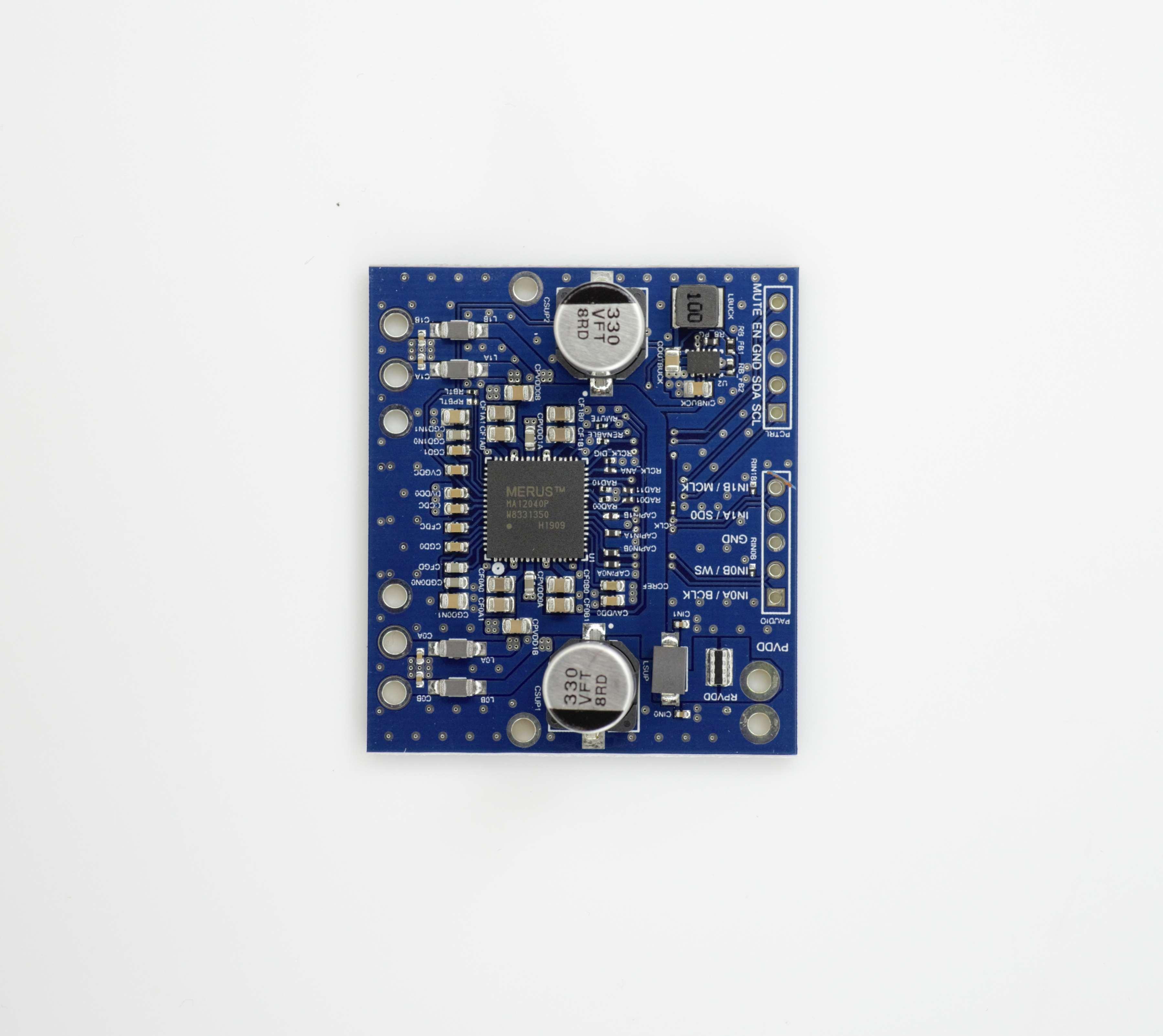 Infineon Technologies AG-REFAUDIODMA12040PTOBO1 Integrierte Verstärkerschaltung, Entwicklungsplatinen und -kits Reference Board - Audio Board