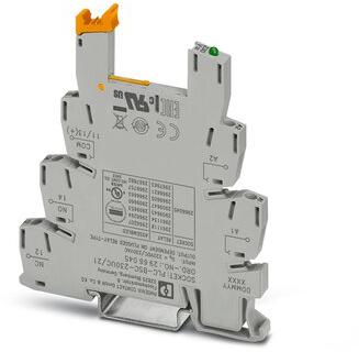 PHOENIX CONTACT-2966045 Relaissockel Relay Sockets Screw Terminal 230VDC/230VAC DIN Rail 1