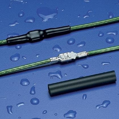Panduit-HSTTVA38-Y Wärmeschrumpfende Produkte Heat Shrink Tubing ST Cross-Linked Polyolefin Black Dual