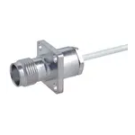 Conn Coaxial 0Hz to 11GHz 50Ohm ST Flange Mount RCP Gold Over Nickel Single