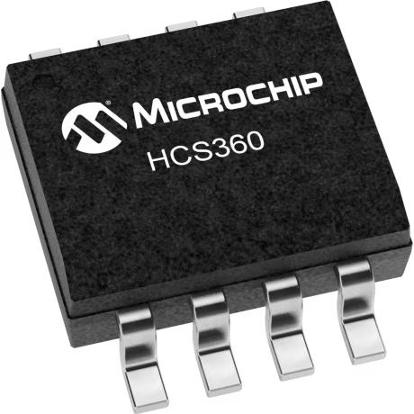 Microchip Technology-HCS360/SN Comunicación, misceláneas Hopping Encoder 2.5V/3.3V/5V 8-Pin SOIC N Tube