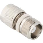 Conn HN-Type N Adapter 0Hz to 4GHz 50Ohm ST F/PL Silver