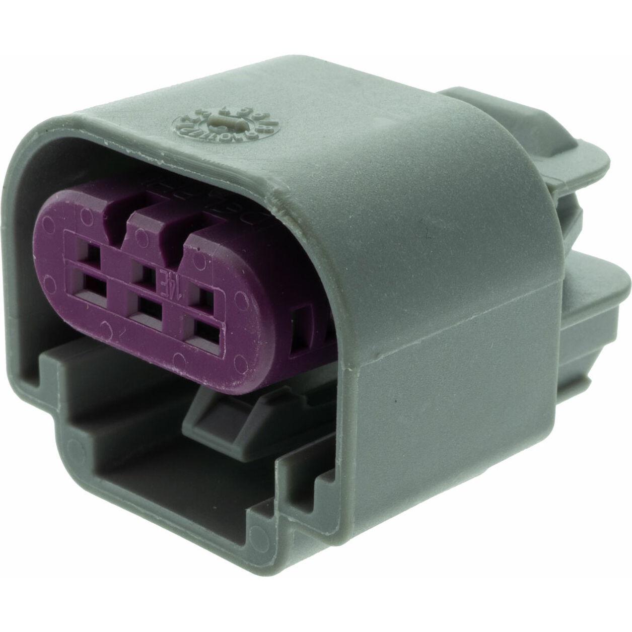 Delphi-13511996-B Einzeladersteckverbinder, Gehäuse Conn Housing RCP 3 POS Crimp ST Cable Mount Gray