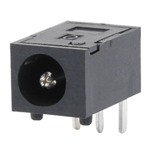 Same Sky (formerly CUI Devices)-PJ-036DH Raccordement d'alimentation Conn DC Power Jack F 2 POS Solder Pot RA Thru-Hole 3 Terminal 1 Port