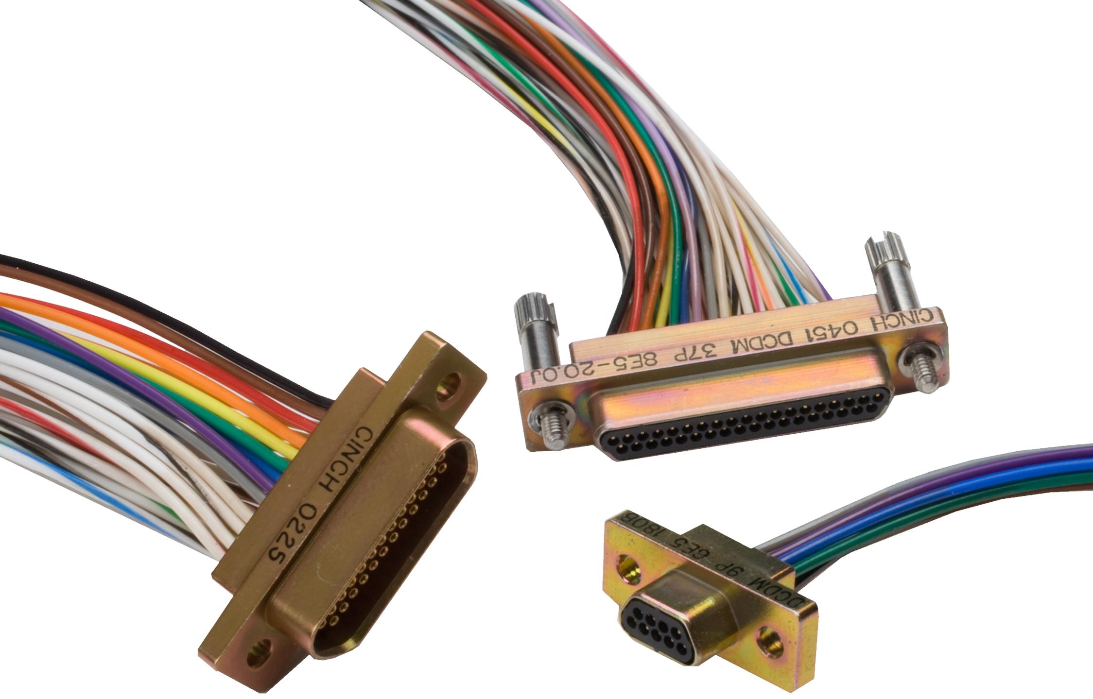 Cinch Connectivity Solutions-DCHM15P6N5-36.0MN-HT1 D-超小型连接器 Conn D-Sub PIN 15 POS Crimp ST Cable Mount 15 Terminal 1 Port