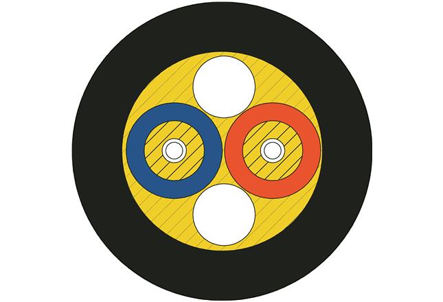 HARTING-33587510100001 Kabel, Glasfaser Fiber Cable 7mm 10m