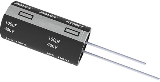 KEMET Corporation-ESG225M400AH1KA Kondensator, Aluminium Single Ended Aluminum Electrolytic Capacitors