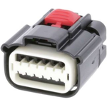 Conn Housing RCP 12 POS Crimp ST Cable Mount Dark Gray Automotive