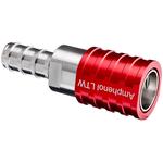 Amphenol-SQD-08SBEN-PRD001 热量管理配件 Thrml Mgmt Access Liquid Cooling Socket Red Staniless Steel