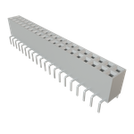 Samtec-BCS-120-F-D-PE-BE Steckverbinderleisten und Leiterplattenbuchsen Conn Socket Strip SKT 40 POS 2.54mm Solder ST Bottom Entry Thru-Hole TIGER CLAW™ Tube