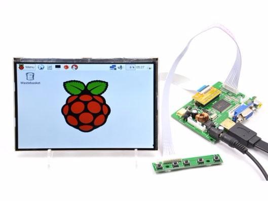 7" Touchscreen Display | 104990244 by Seeed Technology Co.,Ltd | LCD ...