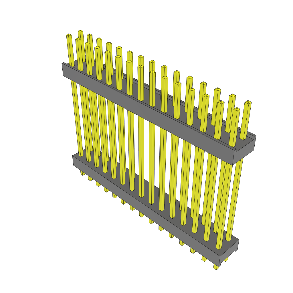 Samtec-ZW-15-13-L-D-915-100 Steckverbinderleisten und Leiterplattenbuchsen Conn Board Stacker HDR 30 POS 2.54mm Solder ST Top Entry Thru-Hole Bulk