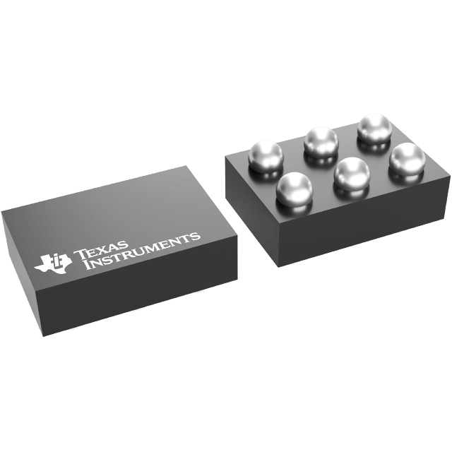 Texas Instruments-BQ25100YFPT Administración de la batería Linear Battery Charger Li-Ion/Li-Pol 250mA 4.2V 6-Pin DSBGA T/R