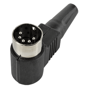 Same Sky (formerly CUI Devices)-SDR-50 Connecteur circulaire Conn Circular DIN PIN 5 POS RA Cable Mount 5 Terminal 1 Port