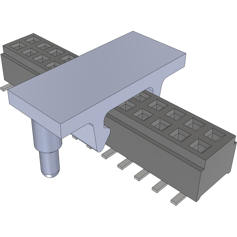 Samtec-CLM-113-02-L-D-PA Piastre connettori e prese PCB Conn Micro Socket Strip SKT 26 POS 1mm Solder ST SMD Tray