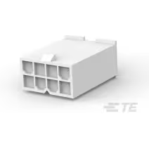 TE Connectivity-1586017-8 Einzeladersteckverbinder, Gehäuse Conn Housing PL 8 POS 4.2mm Crimp ST Cable Mount Natural Bag