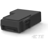 TE Connectivity-180984-5 分立接线罩连接器 FASTON 250 BOOT FLAG NYLON BLK