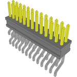 Conn Unshrouded Header HDR 26 POS 1.27mm Solder RA Side Entry SMD TIGER CLAW™ Tube