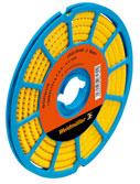 Weidmuller-1568251508 Kabelmarkierungen Cable Markers Pre-Marked Polyvinyl Chloride Yellow