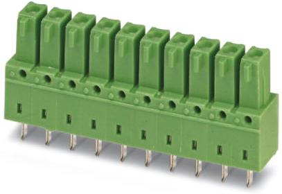 PHOENIX CONTACT-1875506 Steckverbinderleisten und Leiterplattenbuchsen Conn Wire to Board HDR 10 POS 3.81mm Solder ST Top Entry Thru-Hole Cardboard